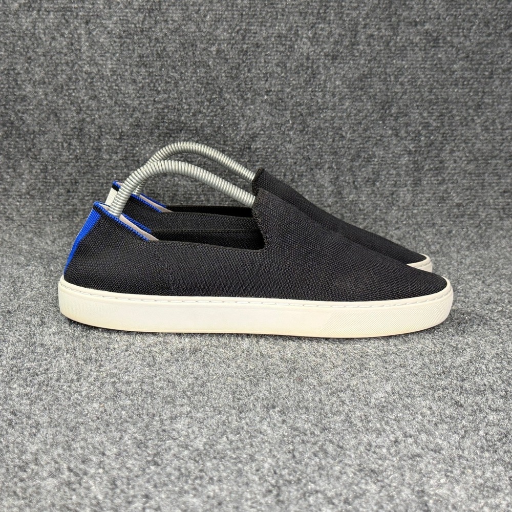 Rothy's The Original Slip On Sneakers Women's 10 Black Knit Comfort Casual Shoes